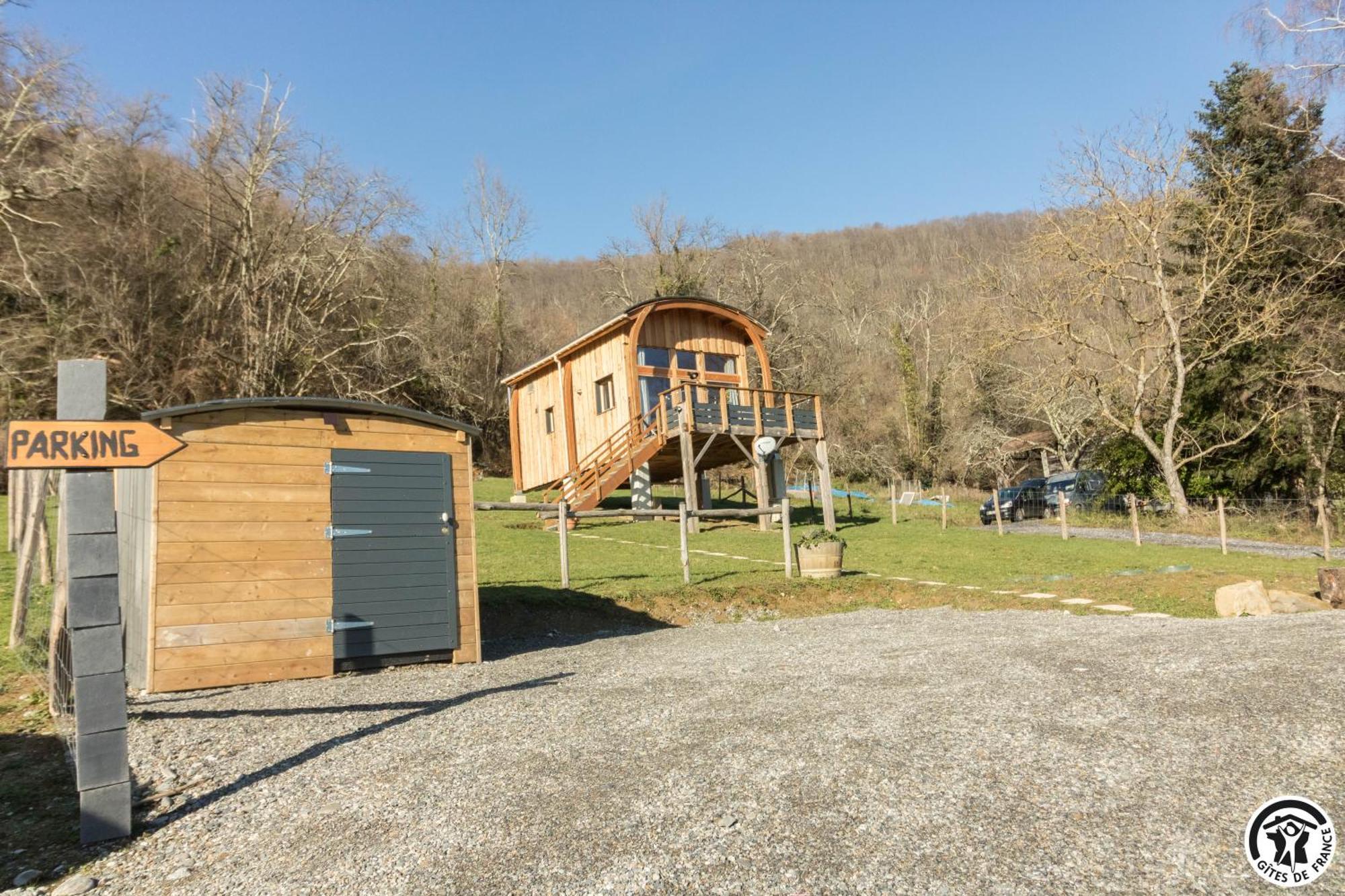 Gite Cabane Insolite Pyrenees Sauveterre-de-Comminges Exterior photo