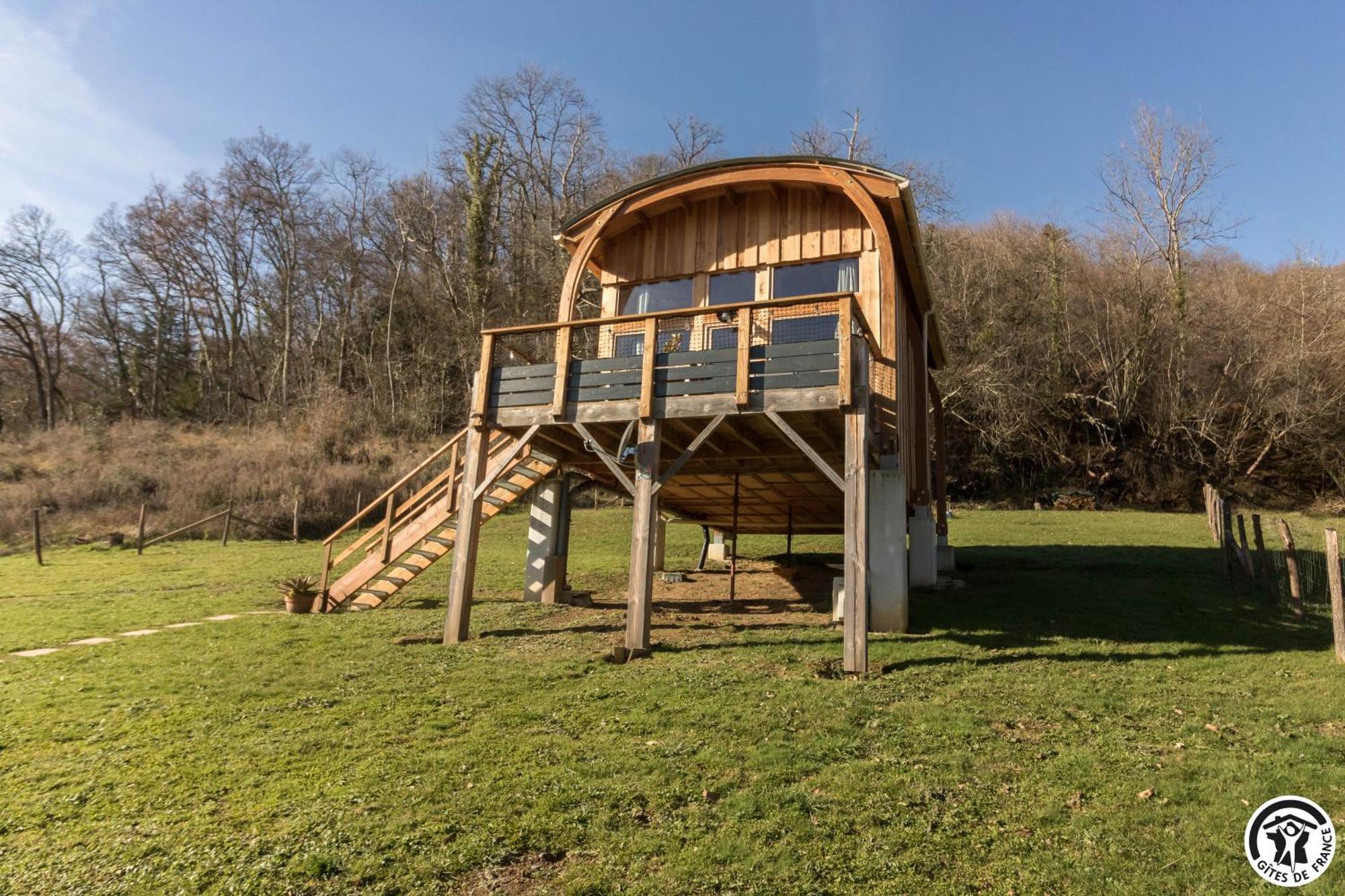 Gite Cabane Insolite Pyrenees Sauveterre-de-Comminges Exterior photo
